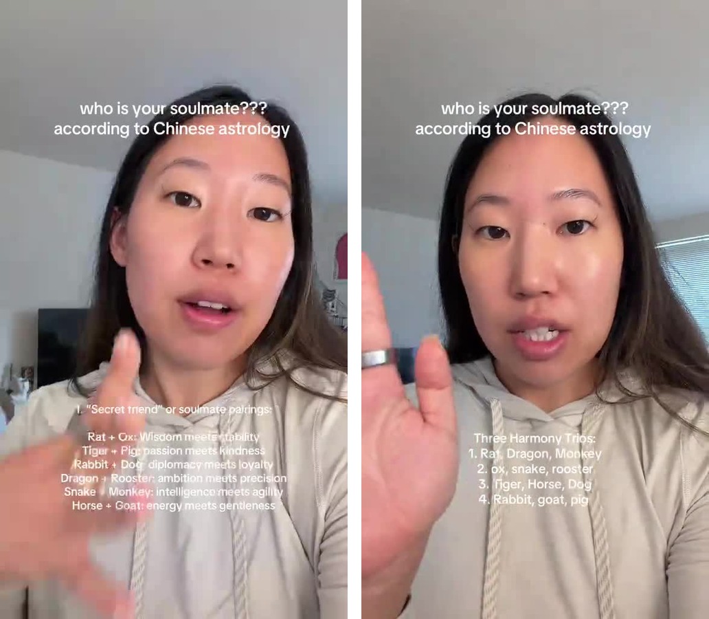 Six Harmonies pairings and Three Harmony Power Trios in Chinese astrology